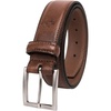 image:imageVince Camuto Mens Belt  Double Stitch Detailing  Genuine Leather BeltTan