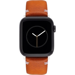 image:imageVince Camuto Fashion Bands for Apple Watch Secure Adjustable Apple Watch Replacement Band Fits Most WristsHoney Brown Leather