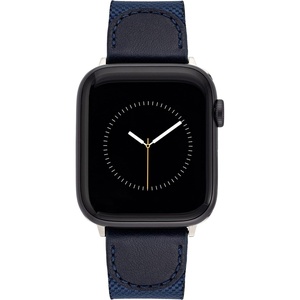 image:imageVince Camuto Fashion Bands for Apple Watch Secure Adjustable Apple Watch Replacement Band Fits Most WristsNavy Nylon