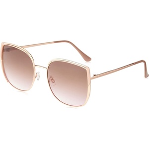 image:imageVince Camuto Womens Glamorous 100 UV Protective Square SunglassesRose Gold  Nude