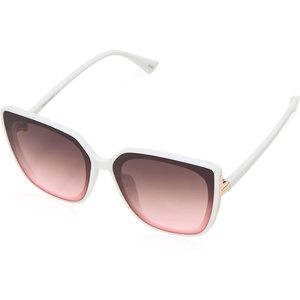 image:imageVince Camuto Womens Glamorous 100 UV Protective Square SunglassesWhite