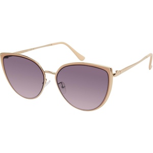 image:imageVince Camuto womens Vc1083 Vintage Metal 100 Uv Protective Cat Eye Sunglasses Luxe Gifts for Her 57 Mm Cat Eye SunglassesGold  Nude
