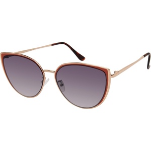 image:imageVince Camuto womens Vc1083 Vintage Metal 100 Uv Protective Cat Eye Sunglasses Luxe Gifts for Her 57 Mm Cat Eye SunglassesRose Gold