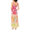 image:imageMulti Color Floral Thick Strap Maxi DressShell Pink