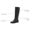 image:imageVince Camuto Adria Ankle Link Knee High Riding BootBlack Leather