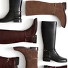 image:imageVince Camuto Adria Ankle Link Knee High Riding BootToasted Taupe Suede