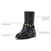 image:imageVince Camuto Amais Biker BootsBlack