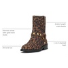 image:imageVince Camuto Amais Biker BootsLeopard Print Suede