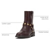 image:imageVince Camuto Amais Biker BootsRich Mahogany