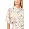 image:imageVince Camuto Flutter Sleeve Princess SeamAntique White
