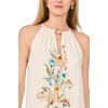 image:imageVince Camuto High Neck Flowy Maxi with TrimAntique White