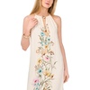 image:imageVince Camuto High Neck Flowy Maxi with TrimAntique White