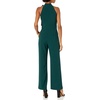 image:imageVince Camuto Kors Crepe Bow Neck Halter JumpsuitHunter