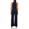 image:imageVince Camuto Kors Crepe Bow Neck Halter JumpsuitNavy