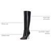 image:imageVince Camuto Mirtha Ankle Link Knee High BootBlack