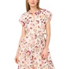 image:imageVince Camuto Notch Neck Midi with Puff SleevesNew Ivory