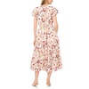 image:imageVince Camuto Notch Neck Midi with Puff SleevesNew Ivory