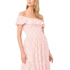 image:imageVince Camuto Off The Shoulder Ruffle Tier Dress with SmockRose Hip