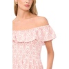 image:imageVince Camuto Off The Shoulder Ruffle Tier Dress with SmockRose Hip