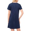 image:imageVince Camuto Panneled Shift Mini Dress with Exposed StitchingClassic Navy