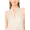 image:imageVince Camuto Sleeveless Tiered Ruffle Maxi with Smocked WaistNeutral