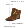 image:imageVince Camuto Womens Baily Block Heel MulesBurnt Sugar