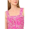 image:imageVince Camuto Womens Four Tier Square Neck Maxi DressDeep Sangria