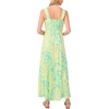 image:imageVince Camuto Womens Four Tier Square Neck Maxi DressLime Press