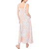 image:imageVince Camuto Womens Four Tier Square Neck Maxi DressTangerine