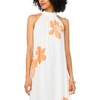 image:imageVince Camuto Womens Halter High Neck Maxi DressTangerine