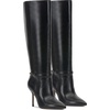 image:imageVince Camuto Womens Mirtha2Black Leather Wide Calf