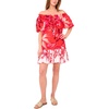 image:imageVince Camuto Womens OfftheShoulder Mini DressPoppy
