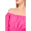 image:imageVince Camuto Womens Pleated Crew Neck Maxi DressRaspberry Sorbet
