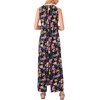 image:imageVince Camuto Womens Printed Sleeveless Maxi DressRich Black