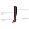 image:imageVince Camuto Womens Shalie2Chocolate Fade Wide Calf