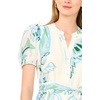 image:imageVince Camuto Womens Short Sleeve Belted Maxi Dress with ButtonsSerenity