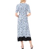 image:imageVince Camuto Womens Short Sleeve Cross Over Maxi DressRich Black
