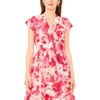 image:imageVince Camuto Womens Short Sleeve VNeck Multi Tie Maxi DressGolden Haze