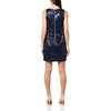 image:imageVince Camuto Womens Sleeveless Boat Neck Sequin Shift DressNavy