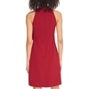 image:imageVince Camuto Womens Sleeveless Halter Tie Neck Shift Mini DressBordeaux