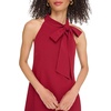image:imageVince Camuto Womens Sleeveless Halter Tie Neck Shift Mini DressBordeaux