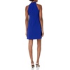 image:imageVince Camuto Womens Sleeveless Halter Tie Neck Shift Mini DressCobalt
