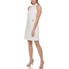 image:imageVince Camuto Womens Sleeveless Halter Tie Neck Shift Mini DressIvory