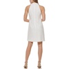 image:imageVince Camuto Womens Sleeveless Halter Tie Neck Shift Mini DressIvory