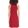 image:imageVince Camuto Womens Sleeveless Halter Tie Neck Shift Mini DressRed