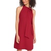 image:imageVince Camuto Womens Sleeveless Halter Tie Neck Shift Mini DressRed