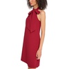 image:imageVince Camuto Womens Sleeveless Halter Tie Neck Shift Mini DressRed
