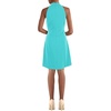 image:imageVince Camuto Womens Sleeveless Halter Tie Neck Shift Mini DressTurquoise