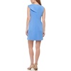 image:imageVince Camuto Womens Sleeveless High Neck Cascade Detail Sheath Mini DressPeriwinkle