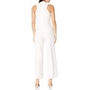 image:imageVince Camuto Womens Sleeveless Scoop Neck Crepe JumpsuitIvory